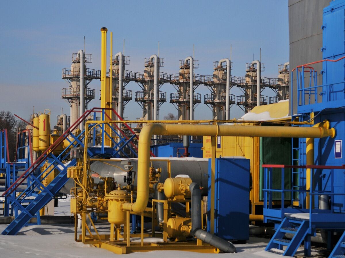    Бильче-Волыцко-Угерское газохранилище на Украине© РИА Новости . Стрингер