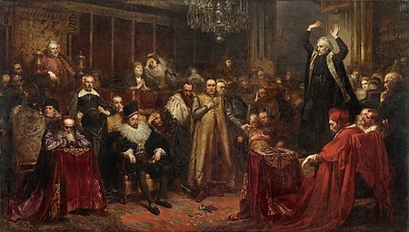 
П.Скарга. Картина Яна Матейко. https://en.m.wikipedia.org/wiki/Sermon_of_Piotr_Skarga