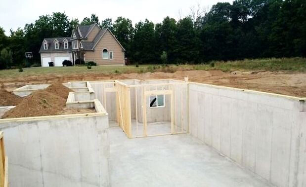 Вот так в Америке бетонируют водонепроницаемые жилые подвалы