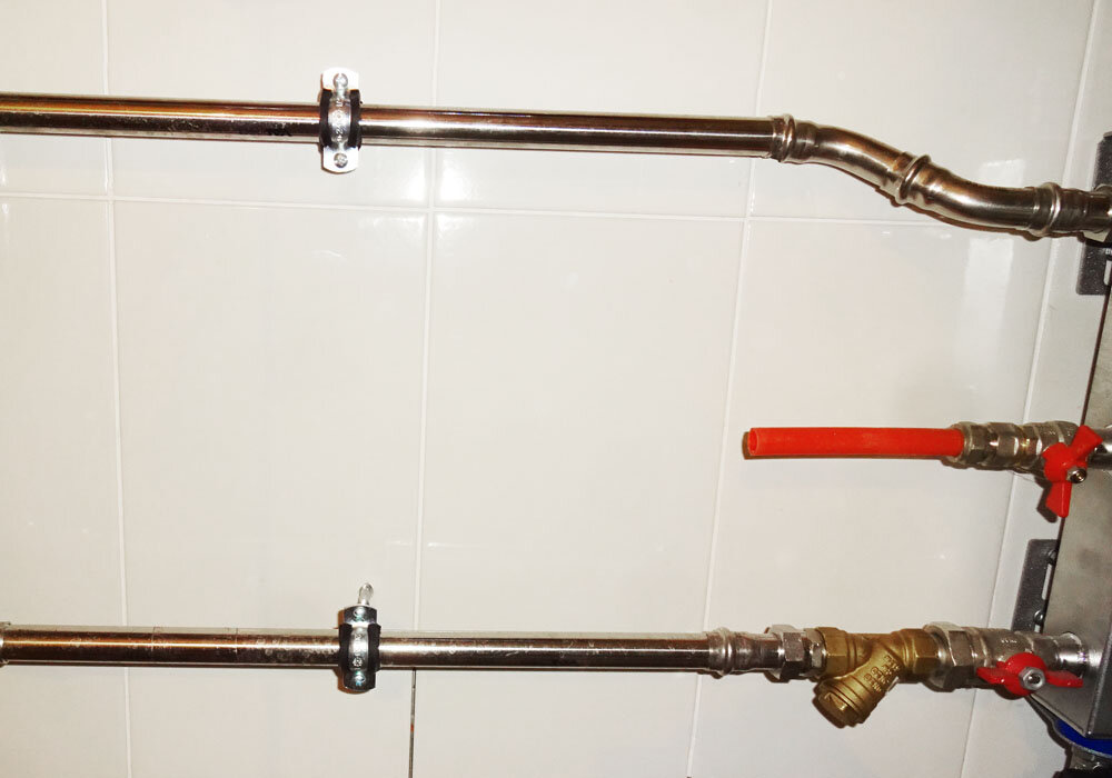 Крепления не по линии. Выглядит ужасно