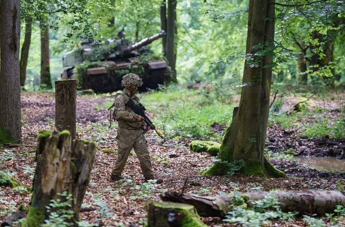 Британская армия на манёврах