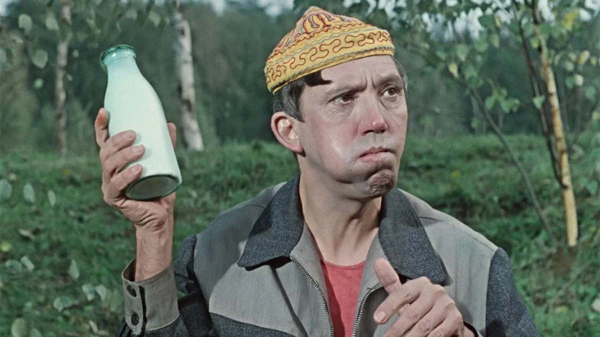 Фотография: Кадр из фильма "Пес Барбос и необычный кросс", режиссер Леонид Гайдай, 1961г.