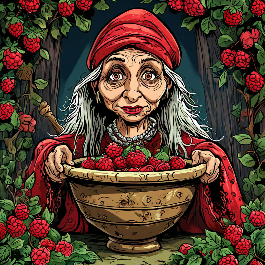"Сказка Баба-Яга и ягоды: новая версия"