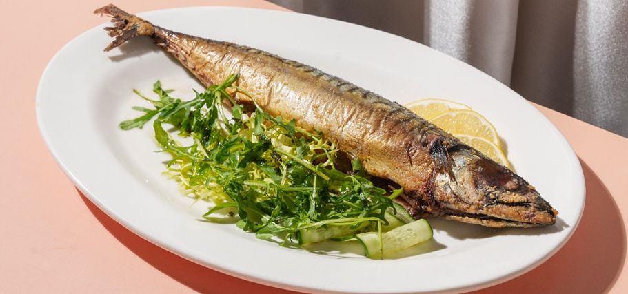 Скумбрия горячего копчения от ресторана "Авантаж"