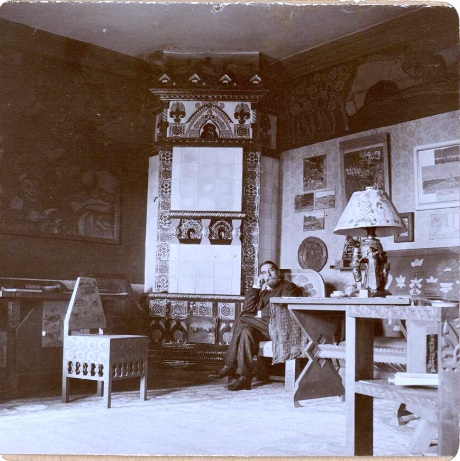 Фото интерьеров усадьбы, 1909 год