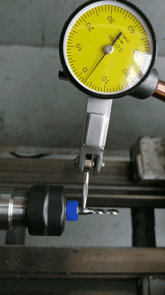 Теперь всё зависит от качества цанги.