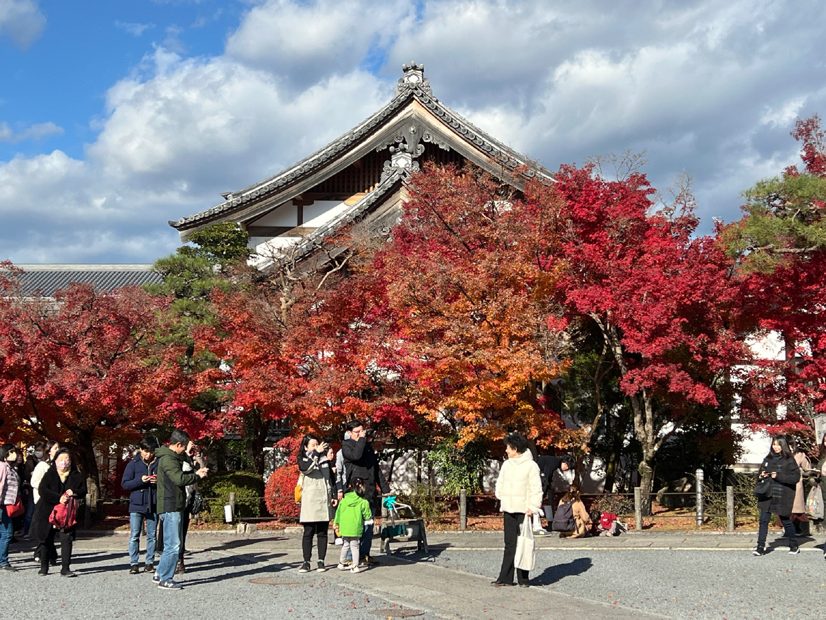 Эйкан-до, храм «чистой земли». Киото, Япония. Фото автора