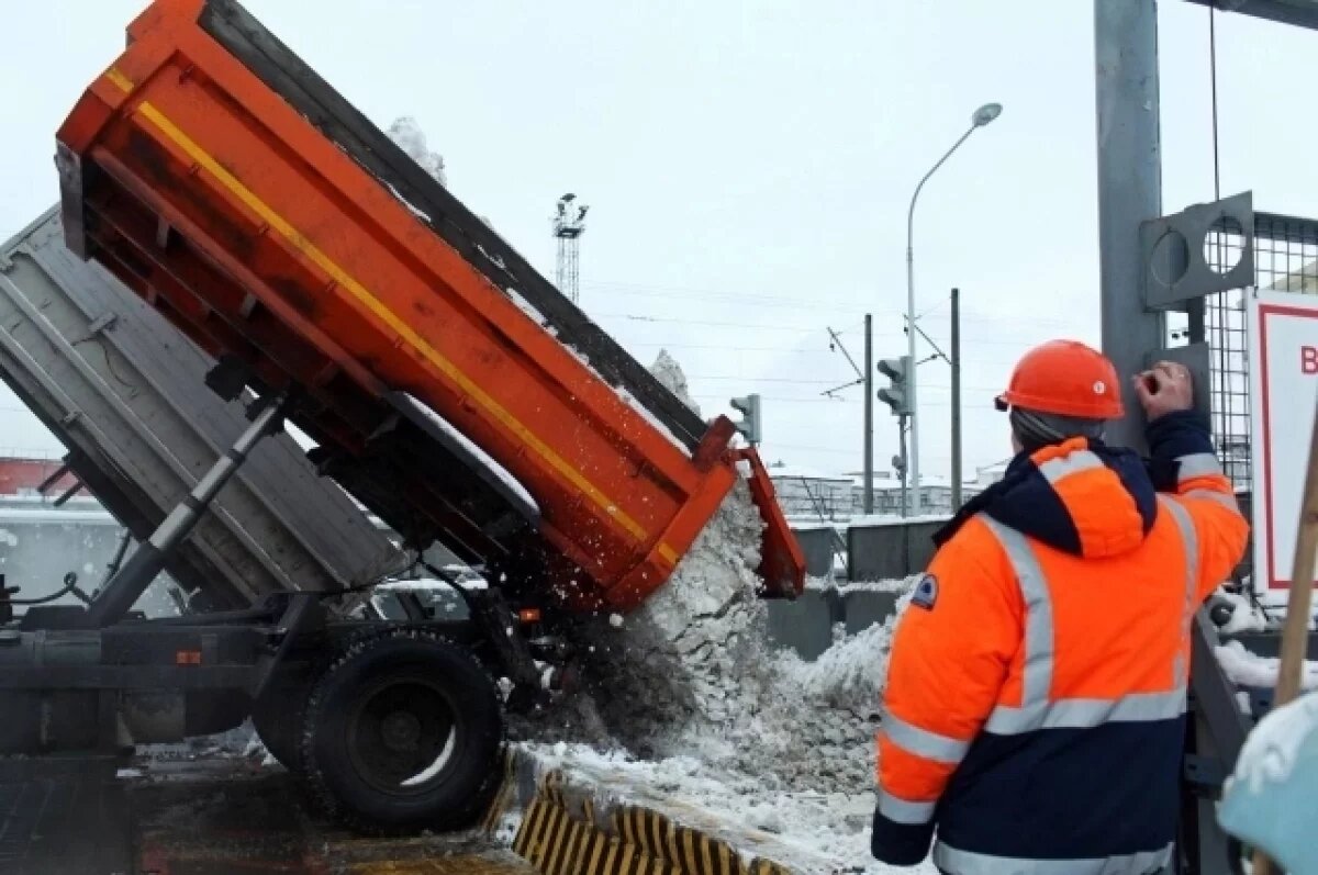    Уборка улиц Петербурга после субботнего снегопада может занять до 12 дней