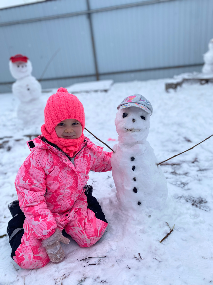 Снеговик Саша 