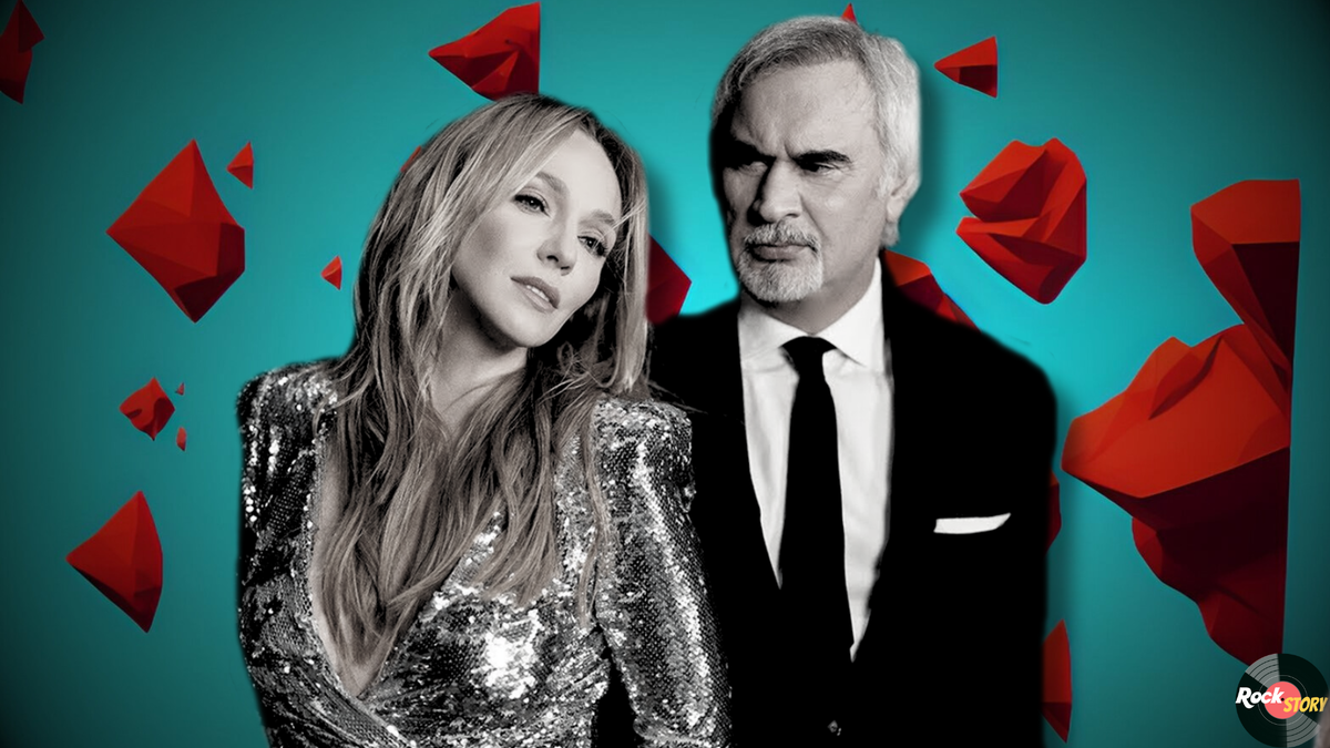 На фотографии: Альбина Джанабаева и Валерий Меладзе