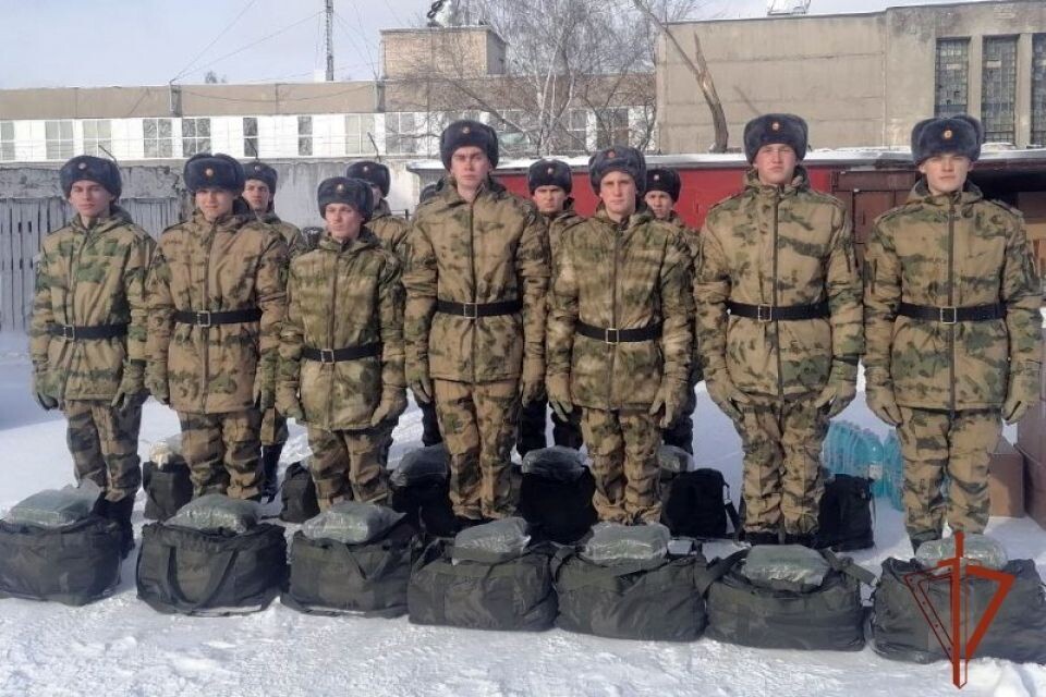    Новобранцы Росгаврдии. Источник: 22.rosguard.gov.ru