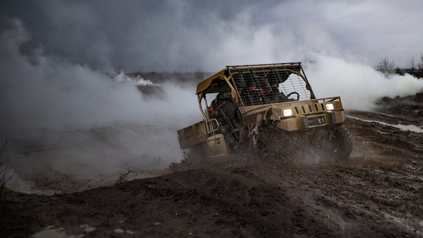     Штурмовые подразделения ВС РФ на багги РИА Новости Виталий Тимкив