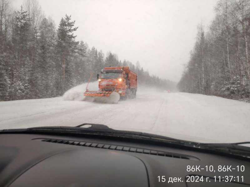    Более 100 единиц техники выехали на трассы КарелииМинтранс Карелии