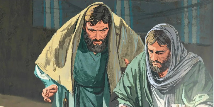 Разговор Иисуса с Иудой!