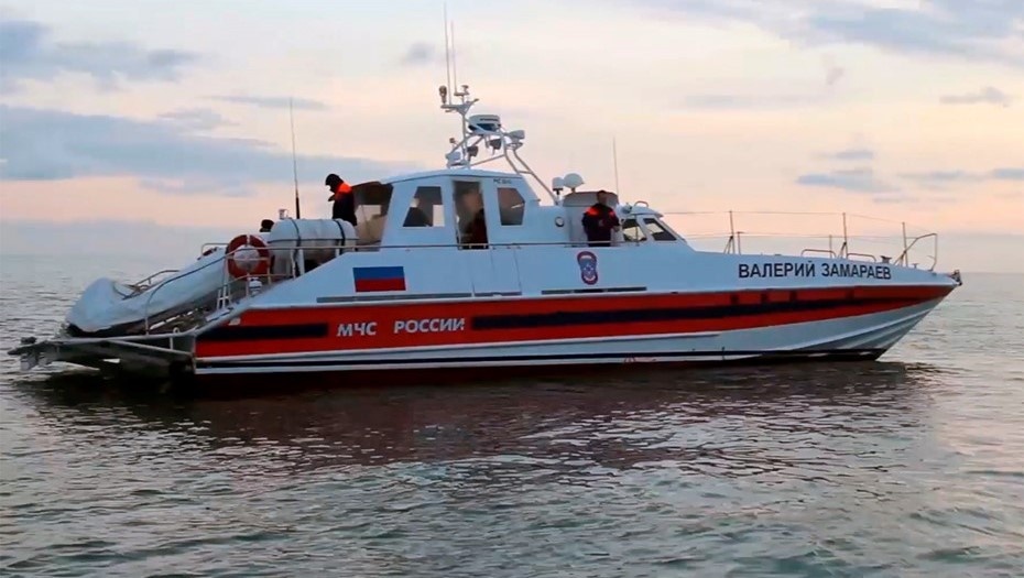    Поисково-спасательных работы в акватории Черного моря, архивное фото для иллюстрации. Автор фото: Снимок с видео / пресс-служба МЧС