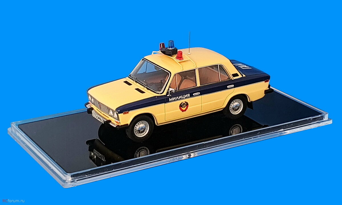 ВАЗ-2106, производитель: ICV, вариант окраски - Милиция СССР. Фото из открытых источников.