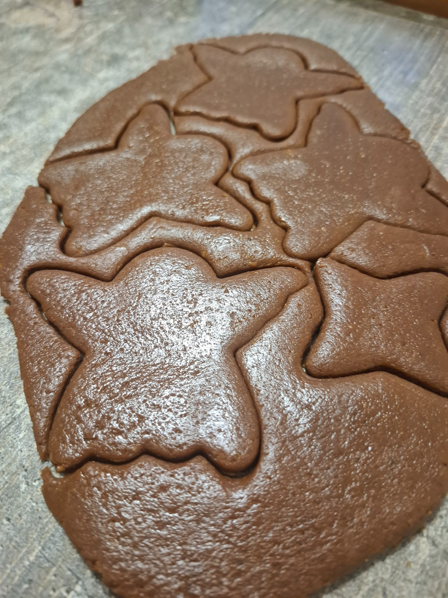 Фото автора.Готовим имбирное  печенье  или имбирные пряники 🍪 