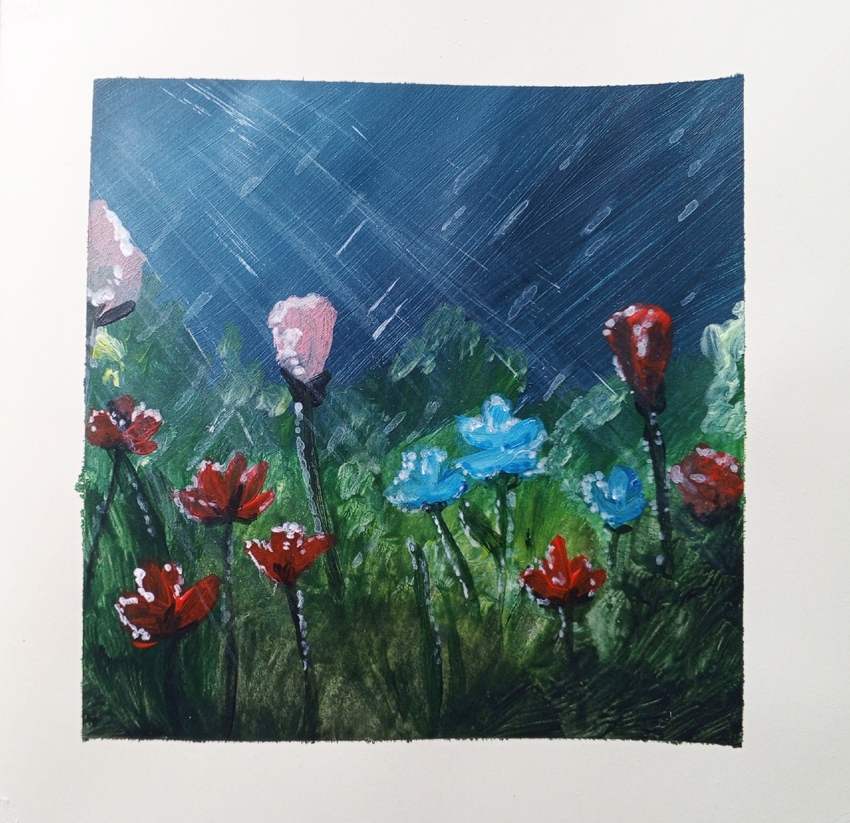 Сегодняшняя моя работа. Потянуло меня на рисование снова