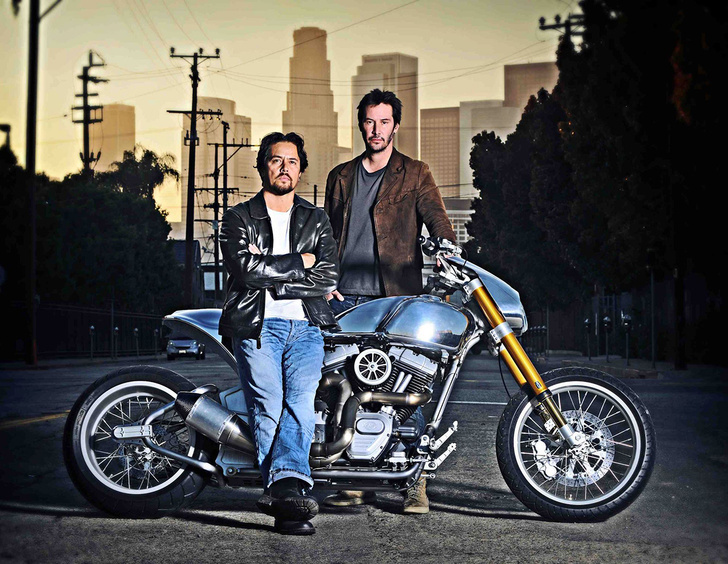 Киану Ривз и Гард Холлингер