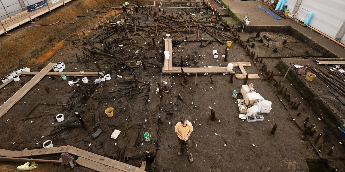 Раскопки Маст-Фарм / © Wikimedia