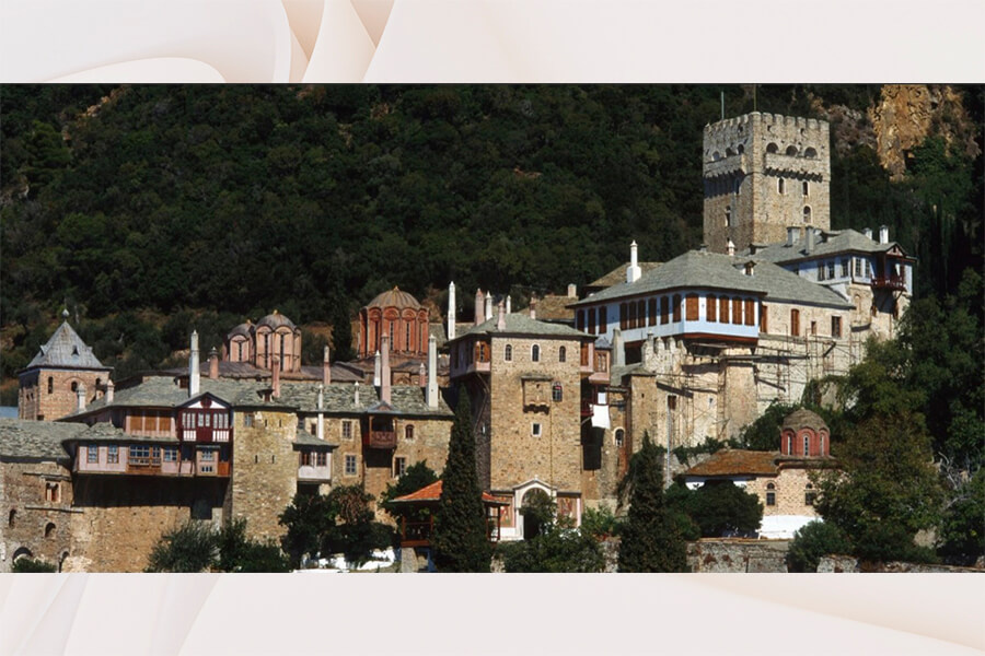 Святая Гора Афон. Монастырь Дохиар