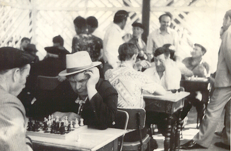    Павильон «Шахматы и шашки» в камышинском городском парке. 1980-е годы