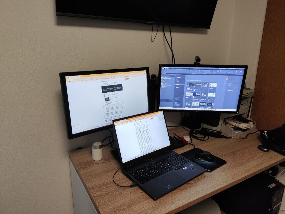 Рисунок 1. Рабочее место проектировщика электроснабжения. Личный пример. Изображение выполнено командой НПО ЭлектроРазработки