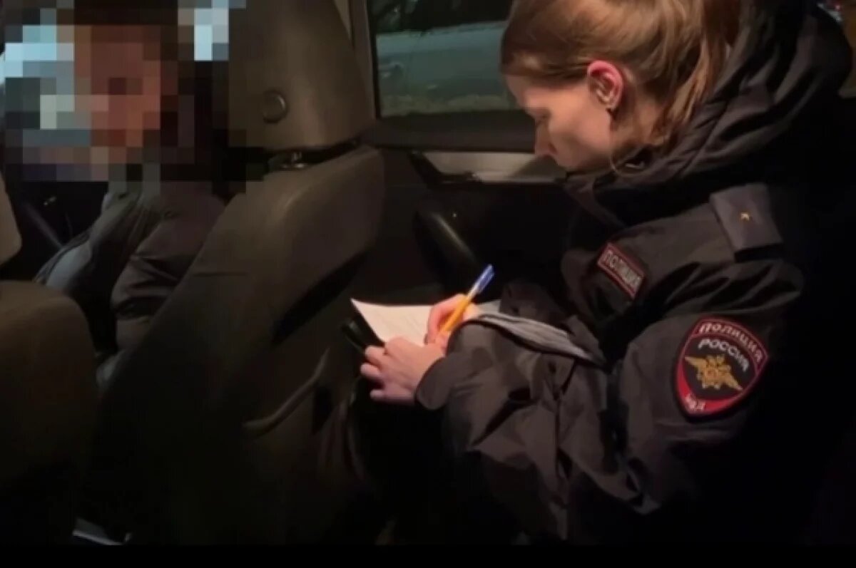    Полиция нашла подростка, управлявшего машиной ногами