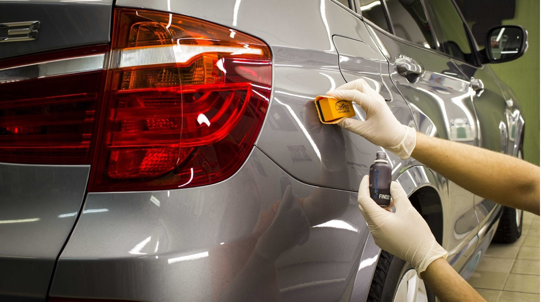 Нанесение керамики 