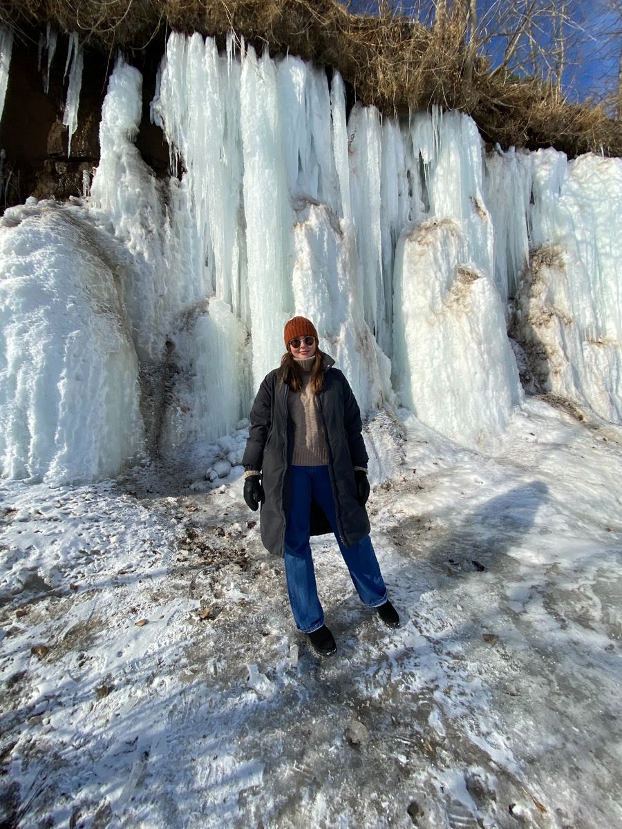 Ледопад в Закамске