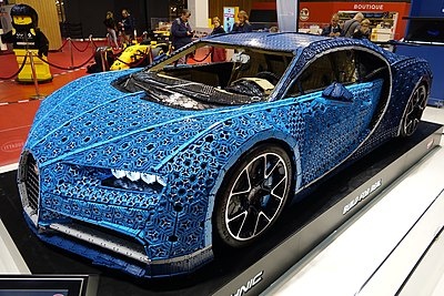 Bugatti Chiron из конструктора Lego