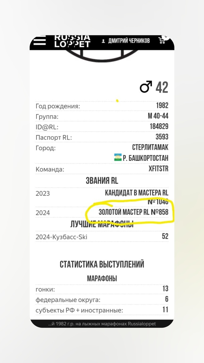 Вот моя выписка с личного кабинета