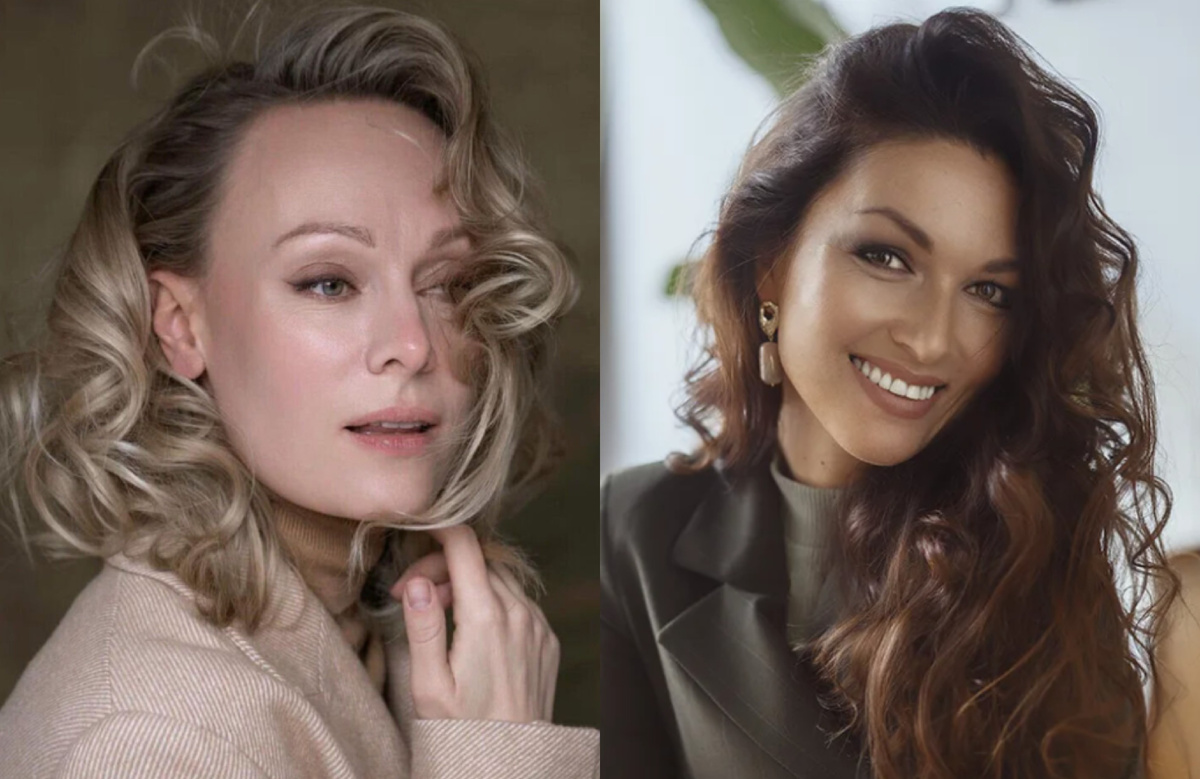 на фото слева Ольга Ломоносова, справа Юлия Такшина 