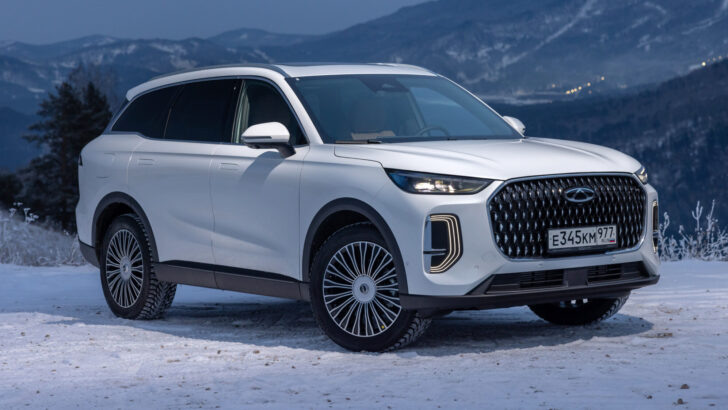 Chery Tiggo 9. Фото Chery