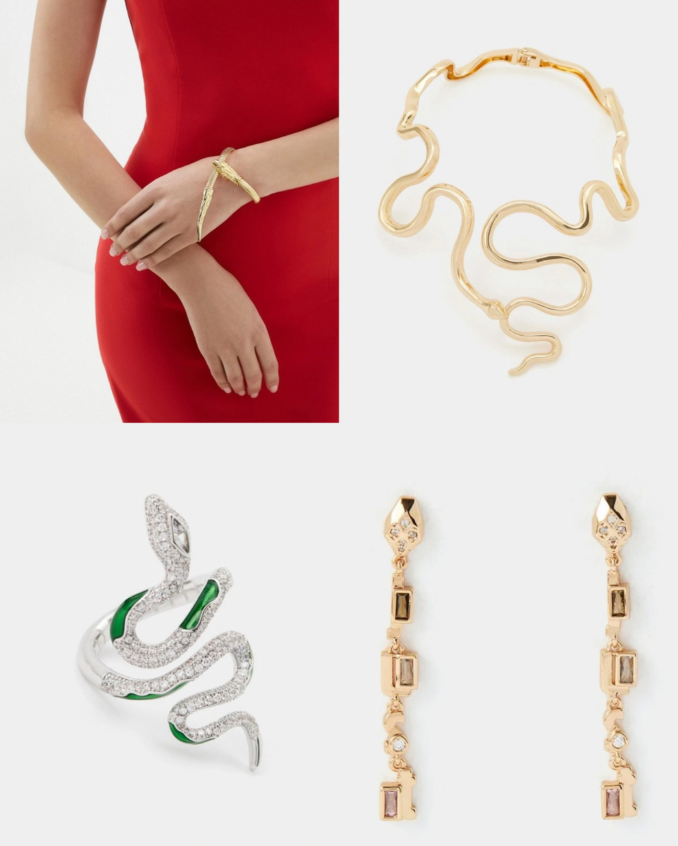 Украшения со змеями. 