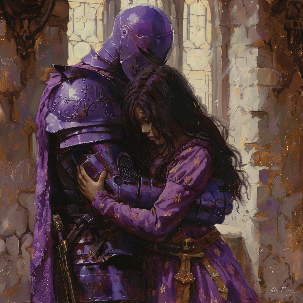 Прощание Карла Леппетера с дочерью Дитой в 2031 году.