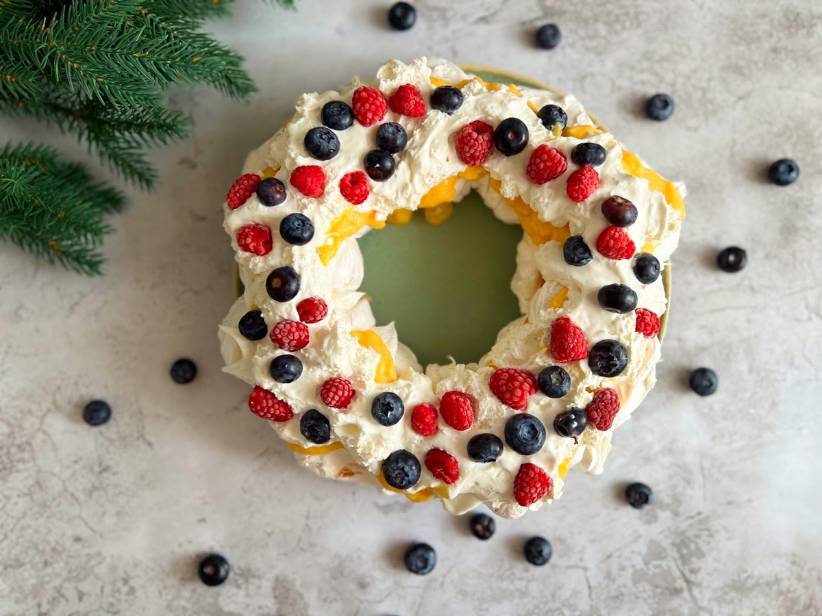 Меренговый торт - Сладкий Персик