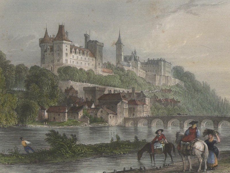 Замок По, где родился Анри и где прошла часть его детства.