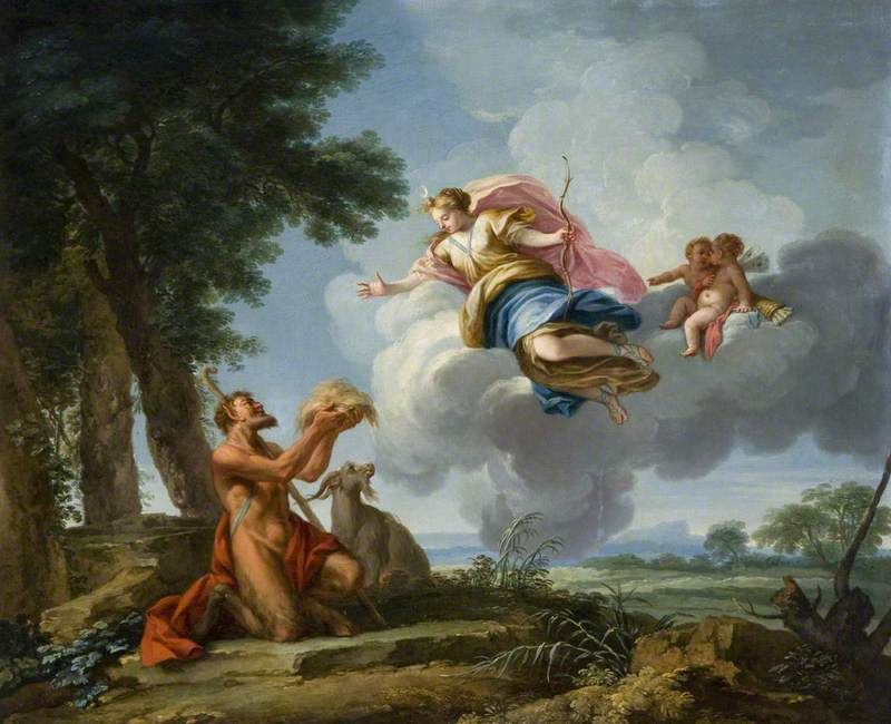 Филиппо Лаури. «Pan and Diana»