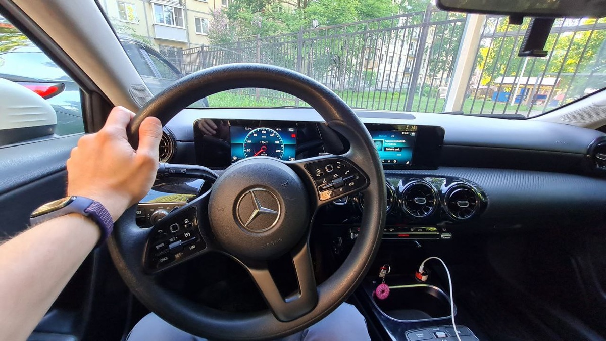 Mercedes A200 каршеринга Ситидрайв