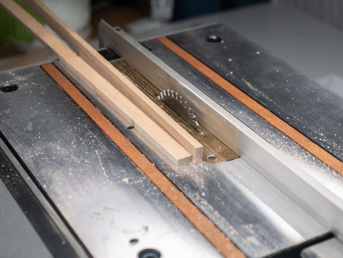 Подготовка реек.