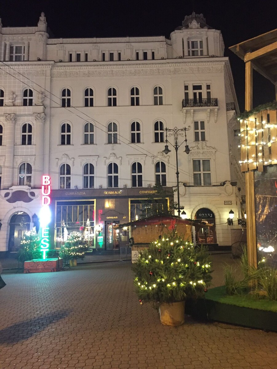 На площади Вёрёшмарти. Фото автора 