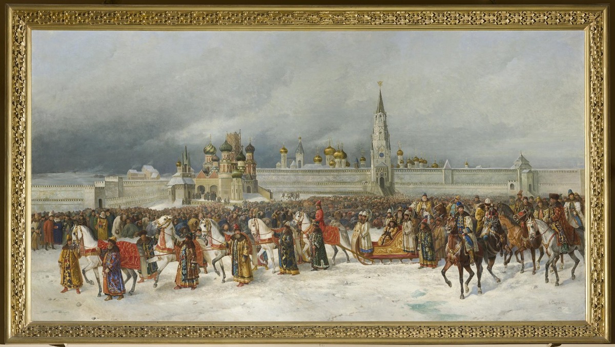 "Выезд царя Ивана Грозного на богомолье" 
