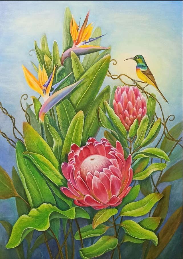 "Цветущая Протея"