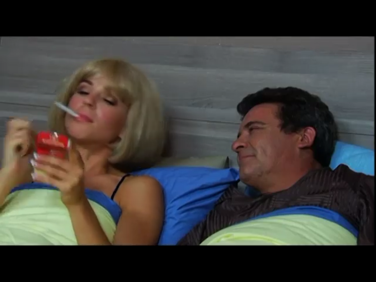 Измена мужа и обман детей. Кадр из передачи «6 кадров». 