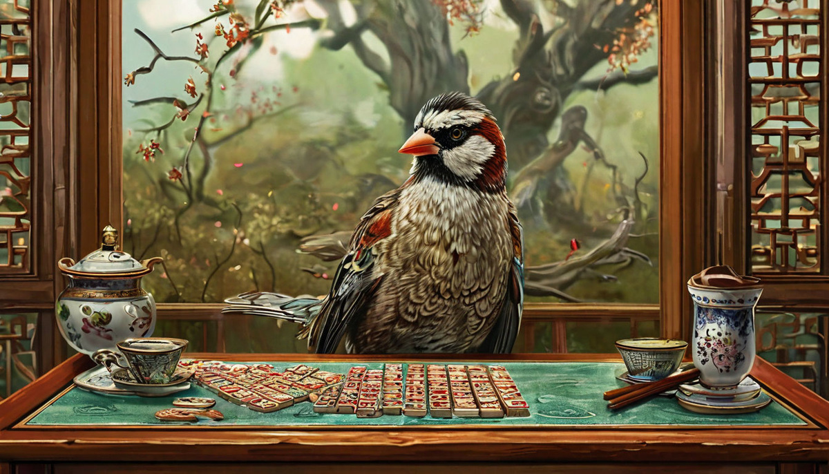 Воробей. Игра Маджонг - АрхиФактум © 2024.12.16