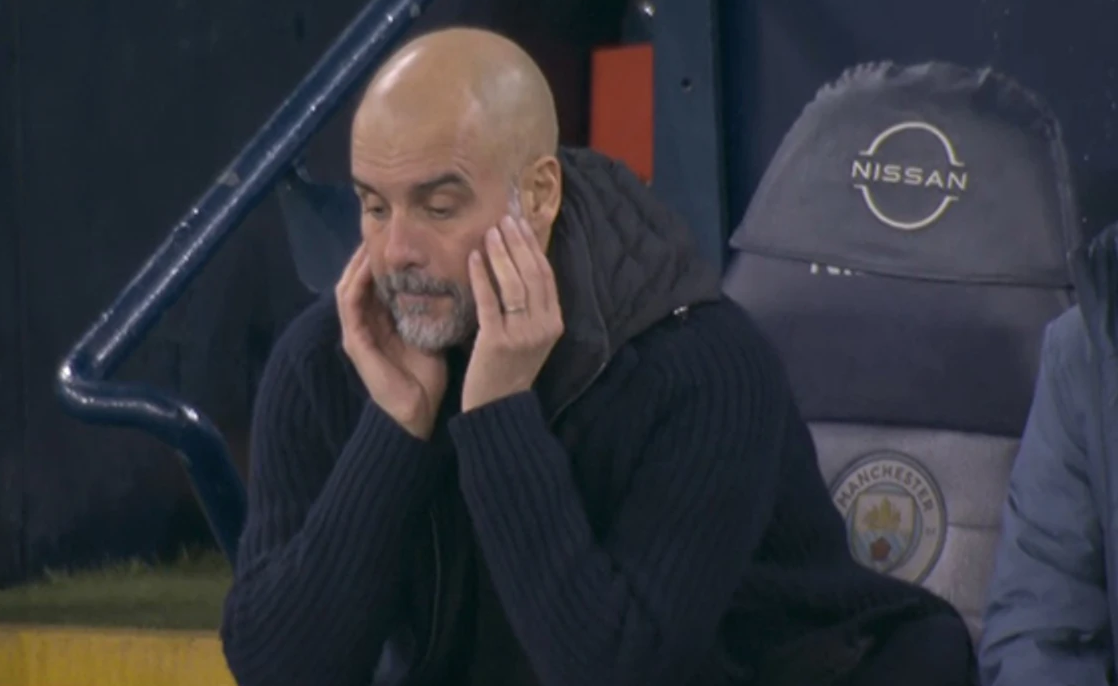 Пеп Гвардиола уже не понимает, что происходит с его командой. Фото: соцсети