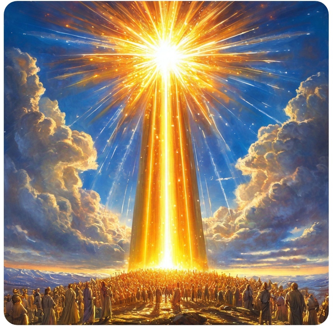 Мощь внутреннего Света такая, что формула Е=мс2 вполне себе правдива... Он может проявиться даже через резкую боль в области от паха до макушки головы. Обычно пах, поясница, солнечное сплетение, лоб (ну у меня так было, хз) 