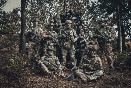    Солдаты в рядах ВСУ