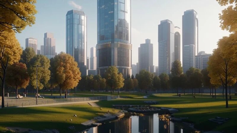     Как нейросети видят будущее Барнаула. Fision Brain